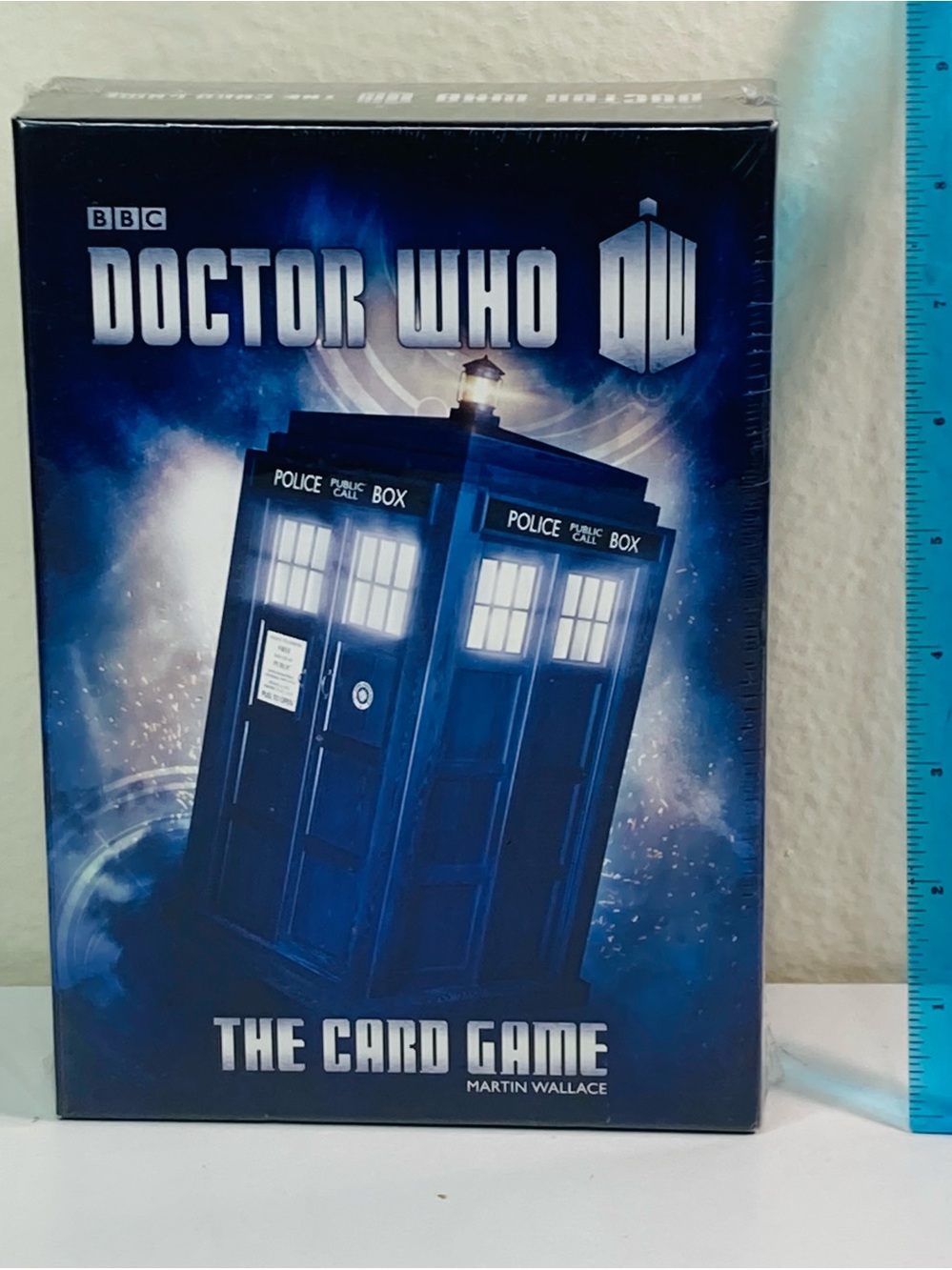 NWT Doctor Who: The Card Game - Blue TARDIS Edition 13+ 2-4 Players 20-60 Minute